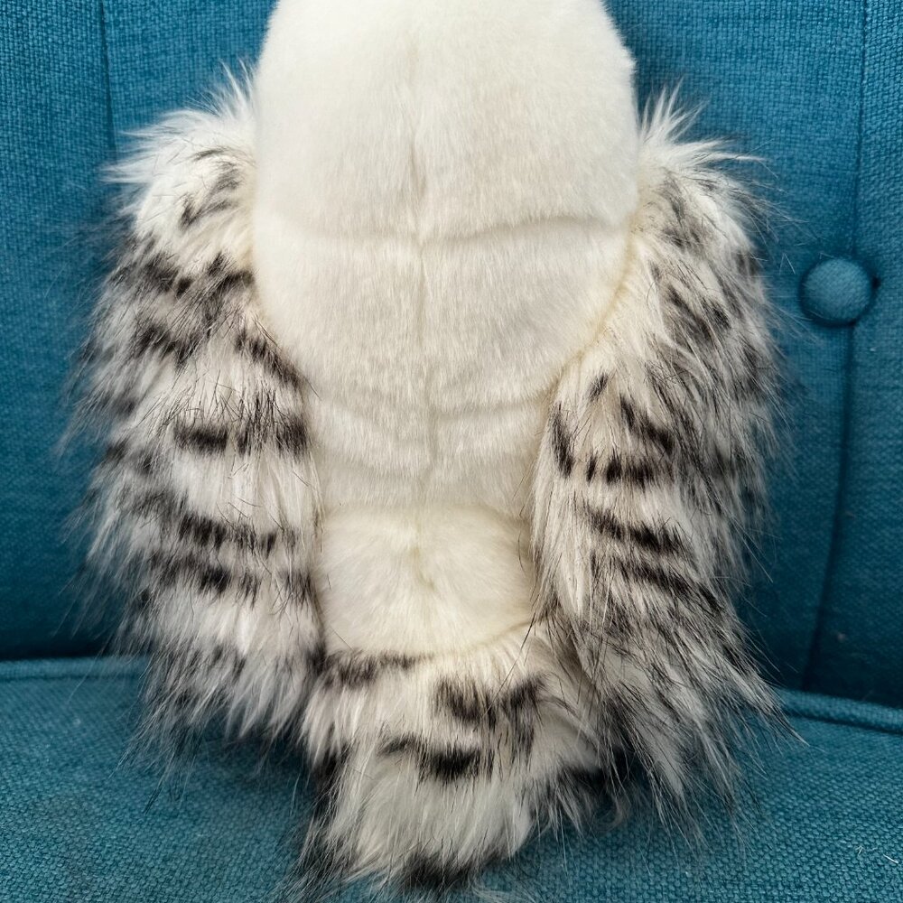 Douglas Plush Snowy Owl Harry Potter Hedwig Black White Soft 8" - Picture 2 of 11